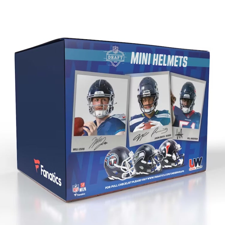 2023 Under Wraps NFL Draft Signed Mini Helmet