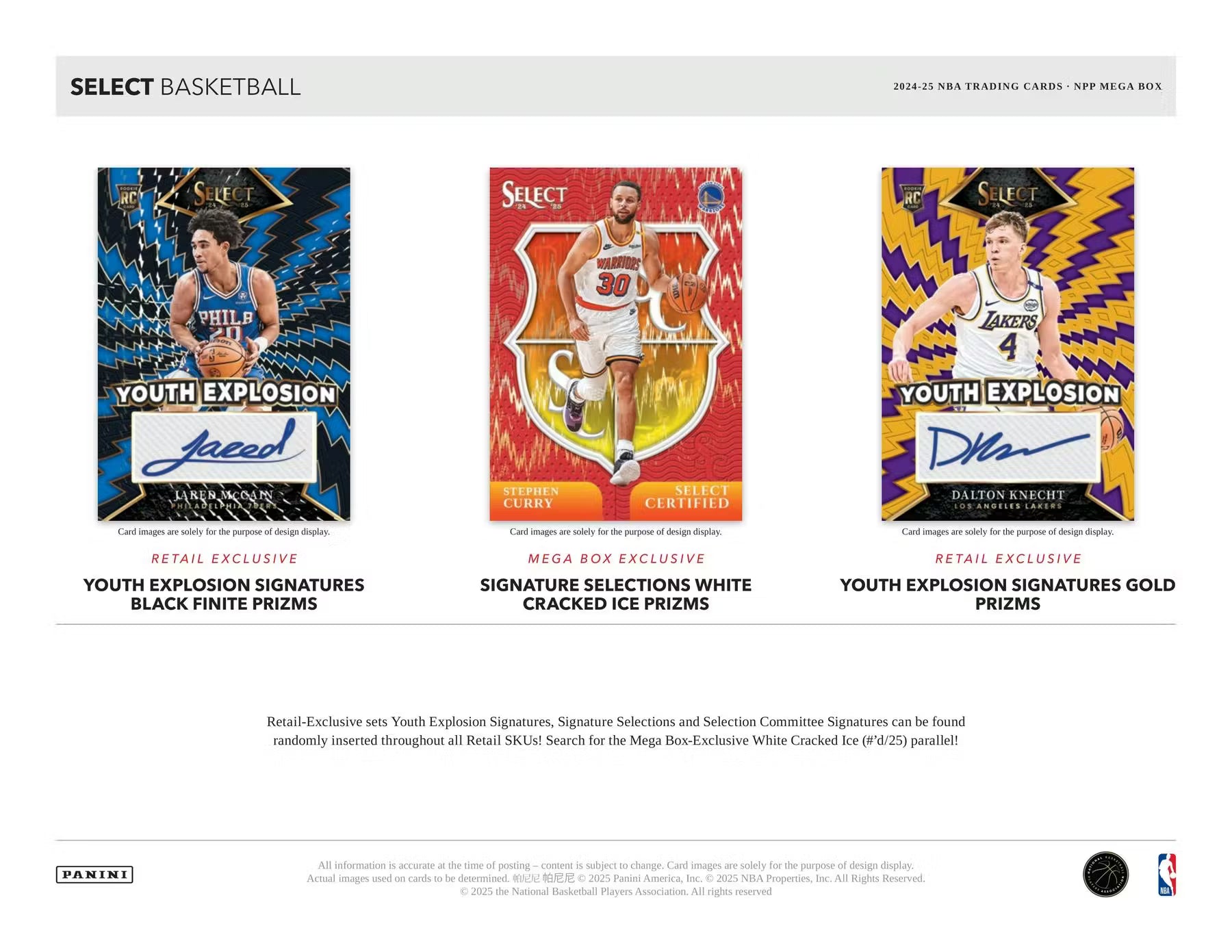 2024-25 Panini Select Basketball Mega Hobby Pack Auction