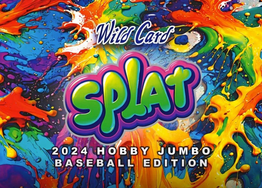 2024 Wild Card Splat Baseball Jumbo Trading Cards Pack Auction