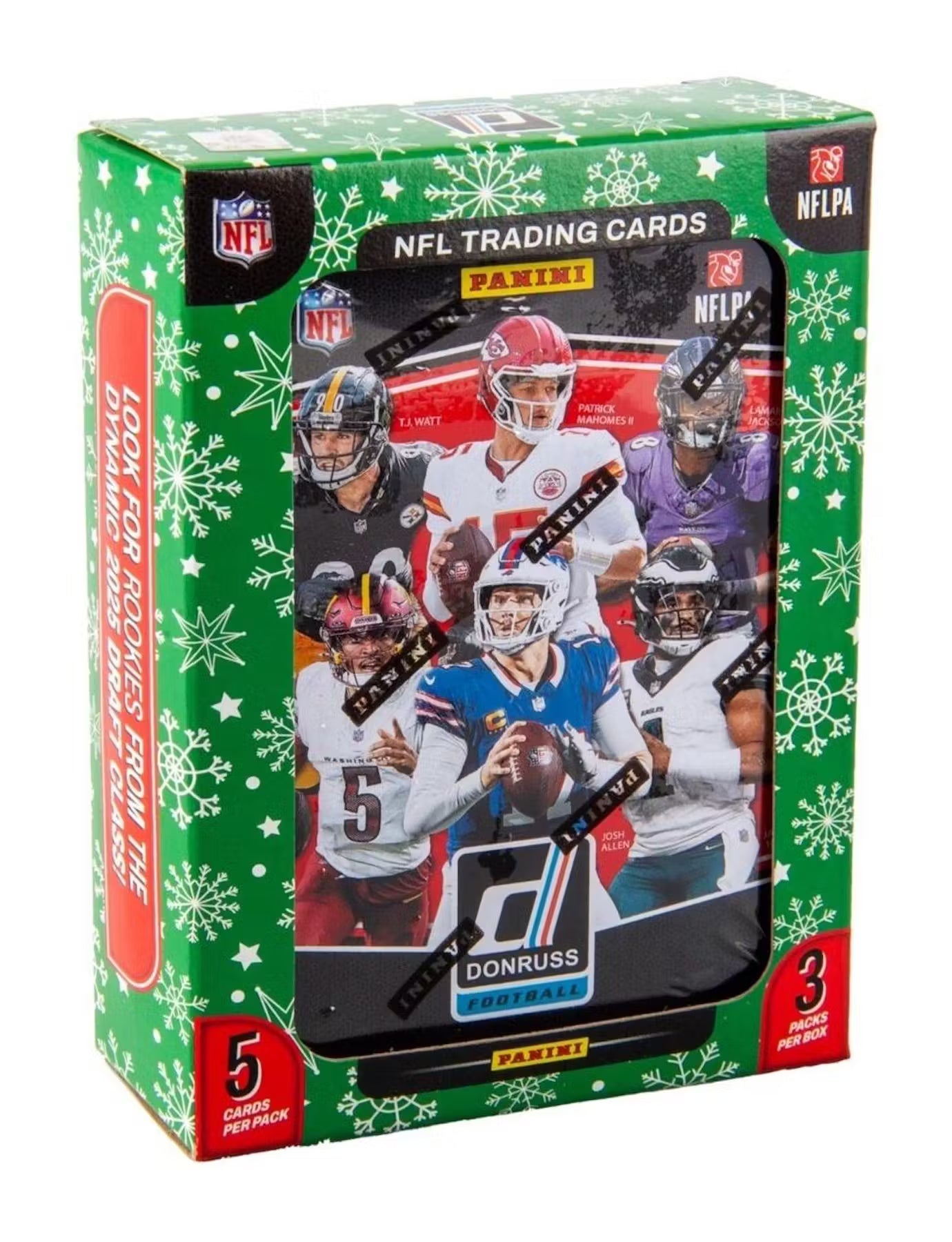 2025 Panini Donruss Football Retail Tin Trading Cards