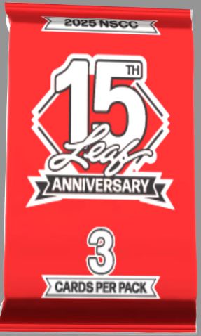 2025 Red NSCC 15th Anniversary Red Promo Pack Trading Cards