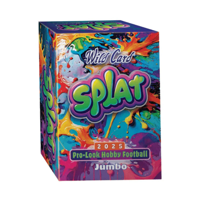 2025 Wild Card Splat Pro-Look Football Jumbo Trading Cards
