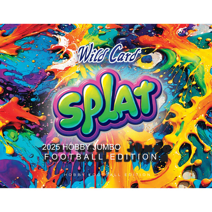 2025 Wild Card Splat Pro-Look Football Jumbo Trading Cards