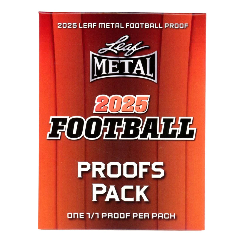 2025 Leaf Metal Football Proof Pack Trading Cards