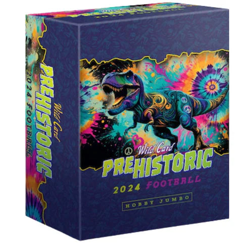2024 Wild Card Pre Historic Football Hobby Jumbo Trading Cards