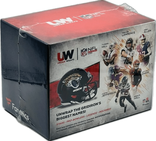 2023 Under Wraps NFL Signed Mini Helmet