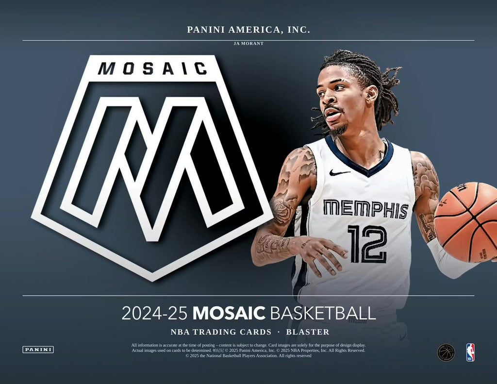 2024-25 Panini Mosaic Basketball Blaster Trading Cards