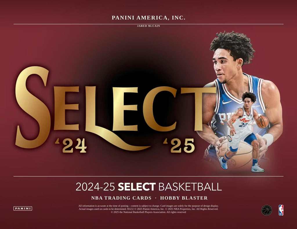 2024-25 Panini Select Basketball Blaster Trading Cards Pack Auction