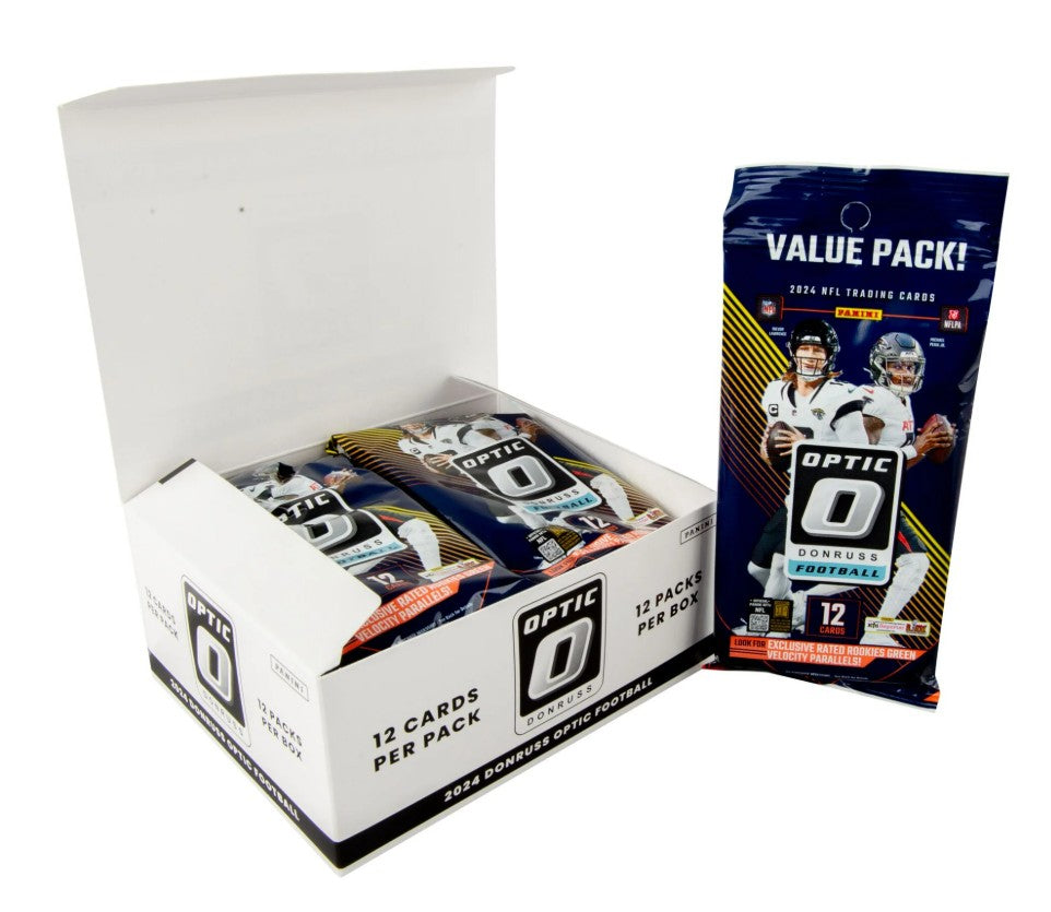 2024 Panini Donruss Optic Football Fat Pack Trading Cards