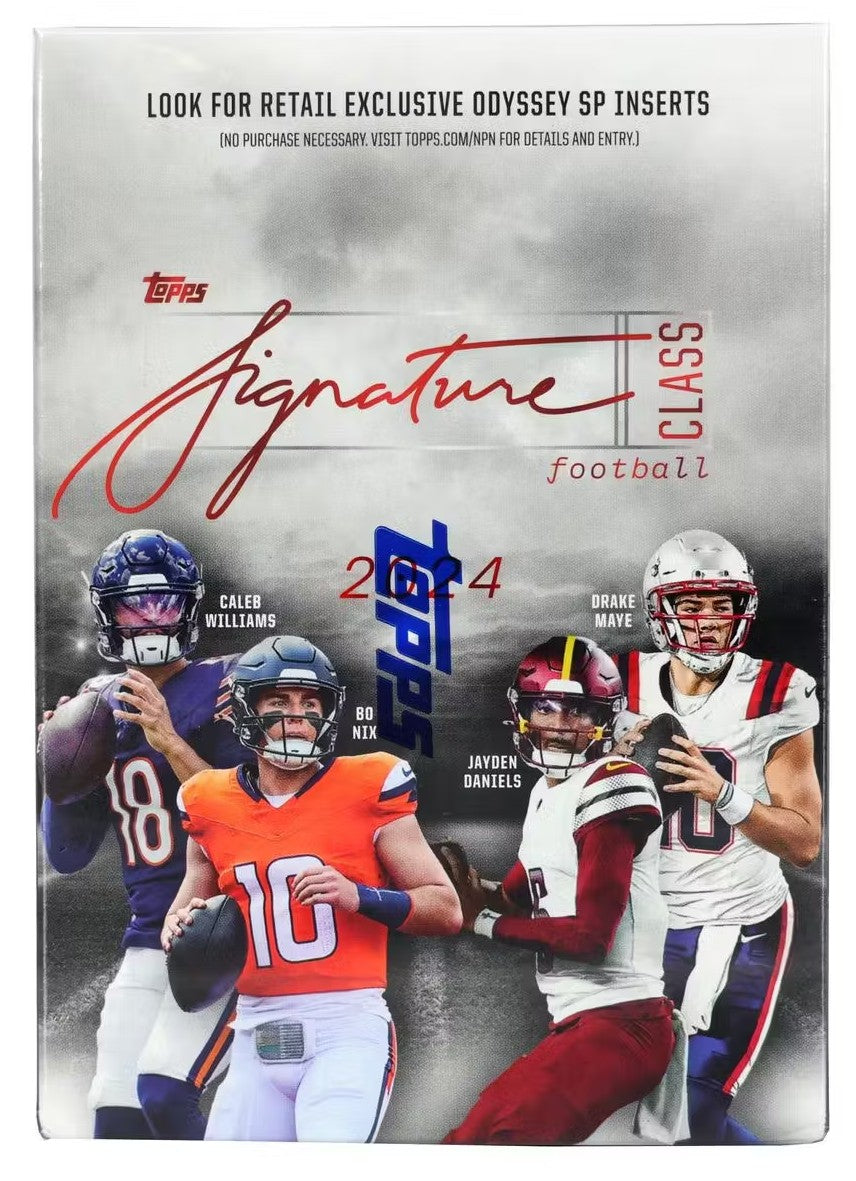 2024 Topps Signature Class Football Blaster Trading Cards
