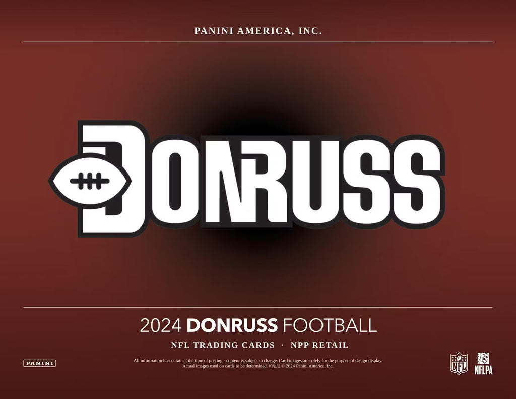 2024 Panini Donruss Football Jumbo Trading Cards