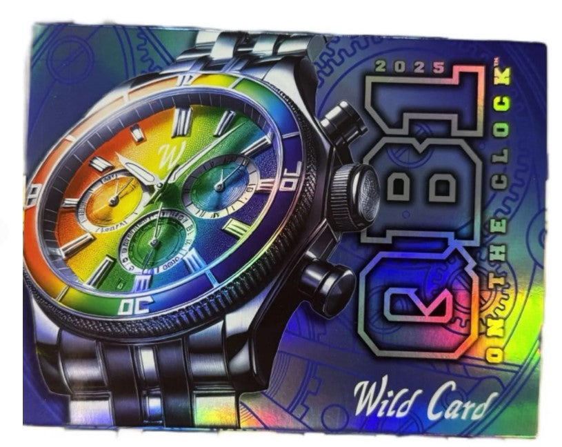 2025 Wild Card QB1 On the Clock Hobby Trading Cards Pack Auction