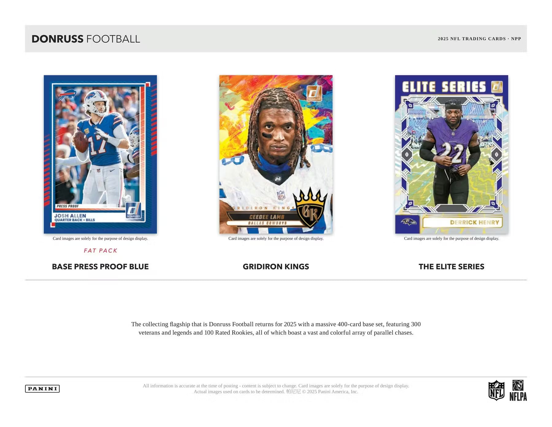 2025 Panini Donruss Football Mega Pack Auction