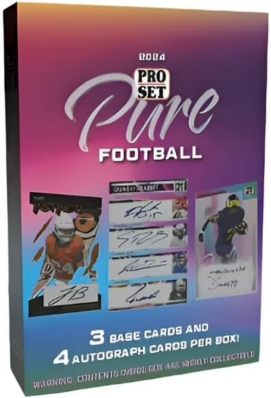 2024 Leaf Pro Set Pure Football Hobby Trading Cards