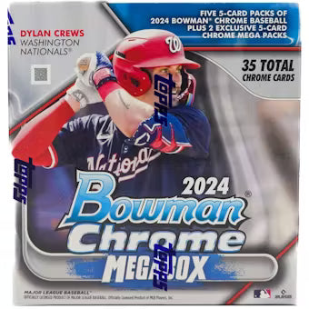 2024 Topps Bowman Chrome Baseball Mega Trading Cards