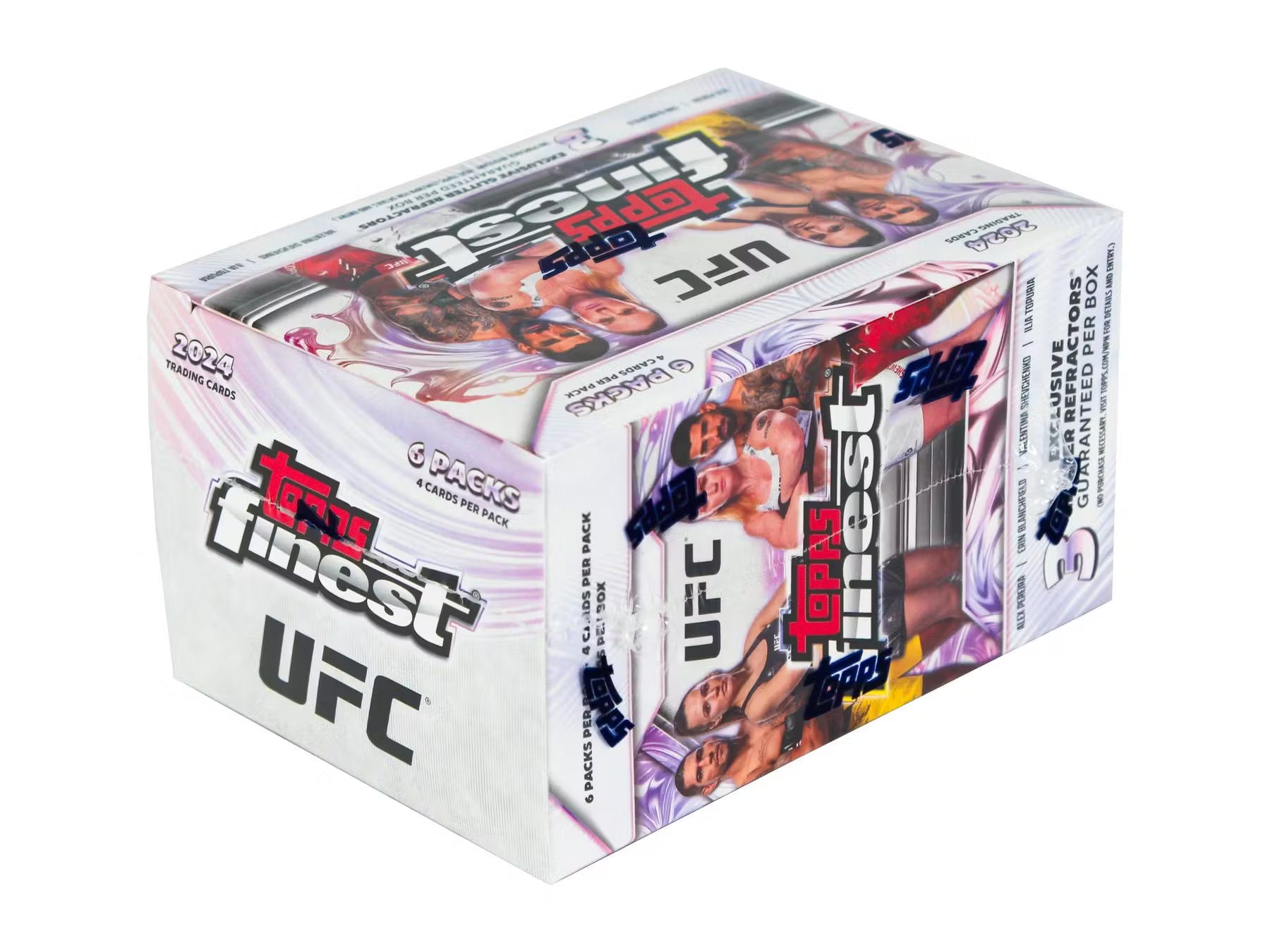 2024 Topps Finest UFC Blaster Trading Cards