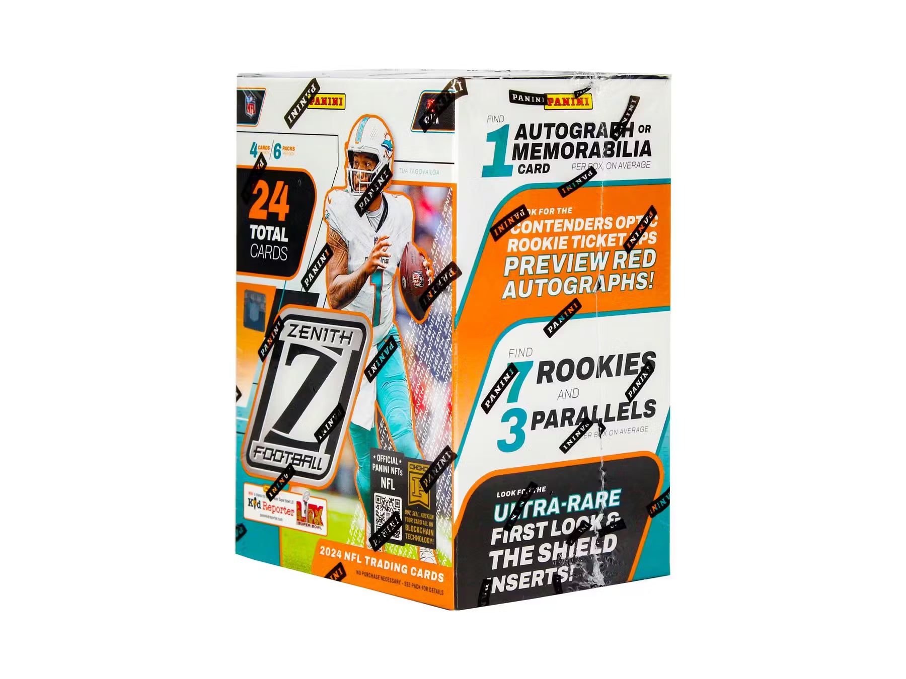 2024 Panini Zenith Football Blaster Trading Cards