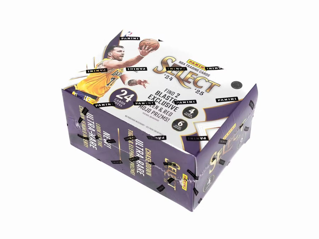 2024-25 Panini Select Basketball Blaster Trading Cards Pack Auction