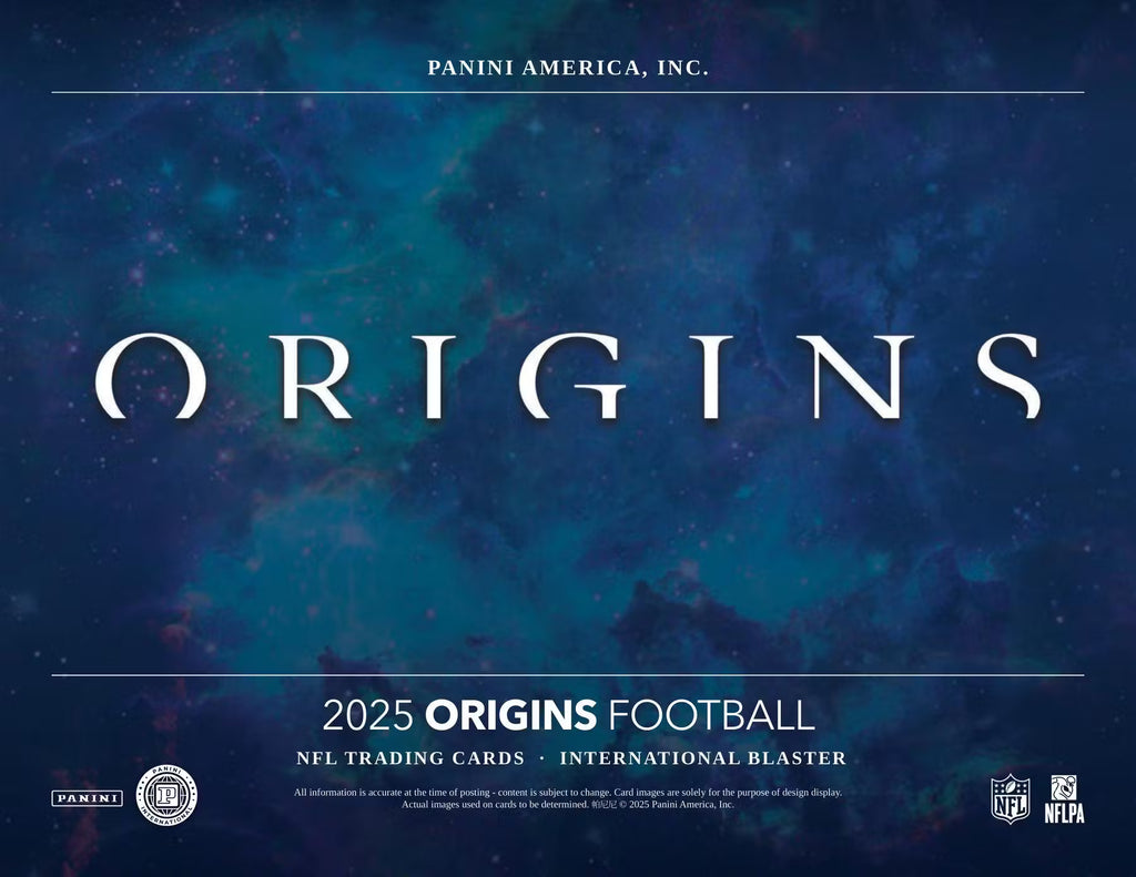 2025 Panini Origins Football International Blaster Trading Cards
