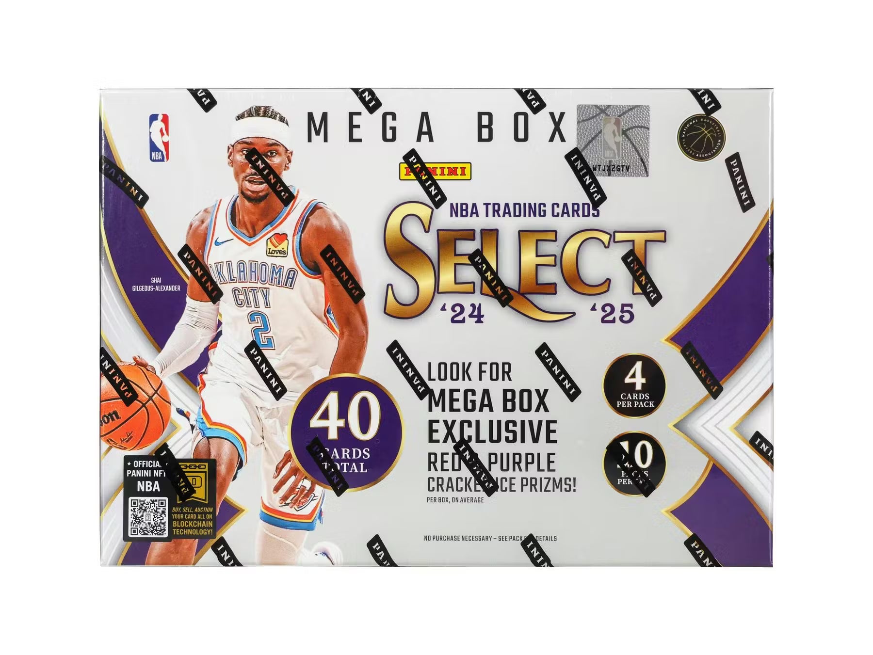 2024-25 Panini Select Basketball Mega Hobby Trading Cards
