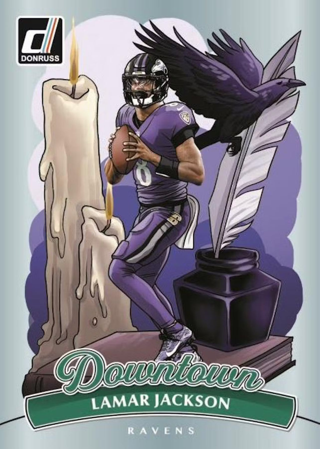 2025 Panini Donruss Football Retail Tin Trading Cards