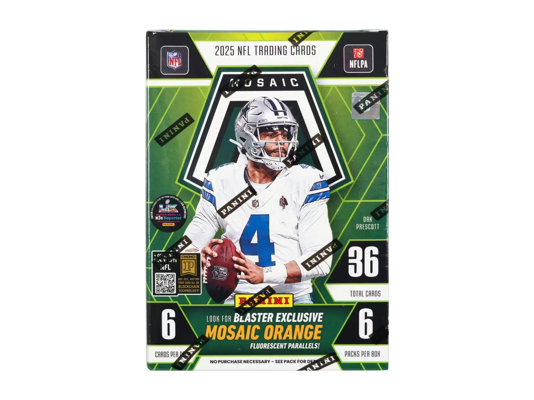 2025 Panini Mosaic Football Blaster Pack Auction