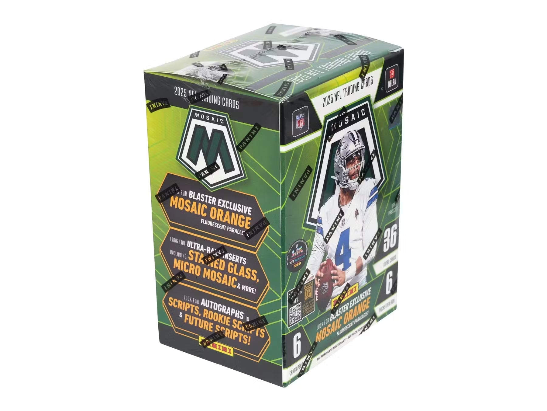 2025 Panini Mosaic Football Blaster Pack Auction