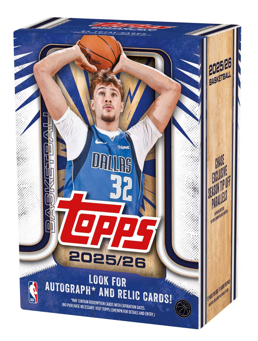 2025-26 Topps Basketball Blaster Trading Cards