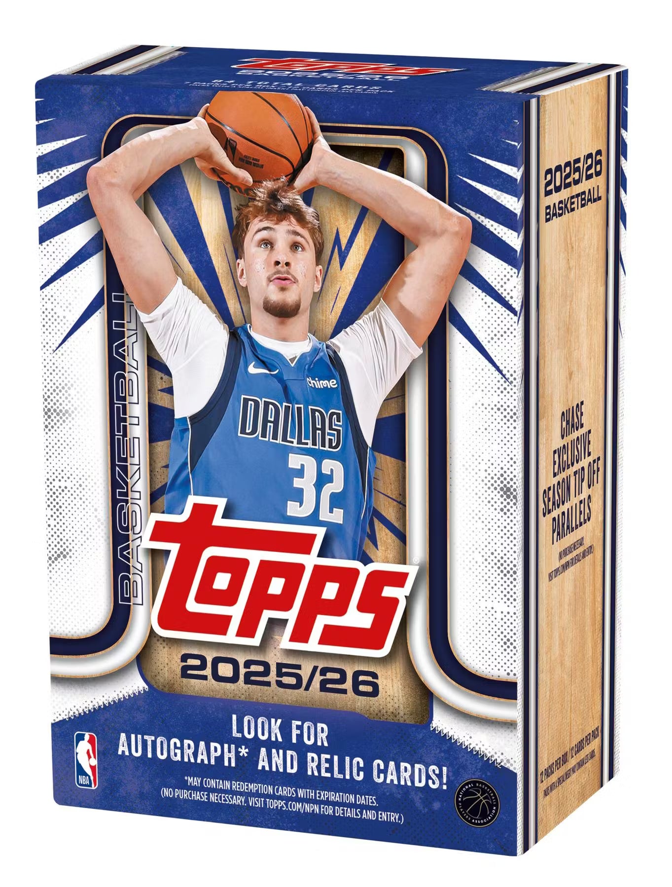 2025-26 Topps Basketball Blaster Trading Cards