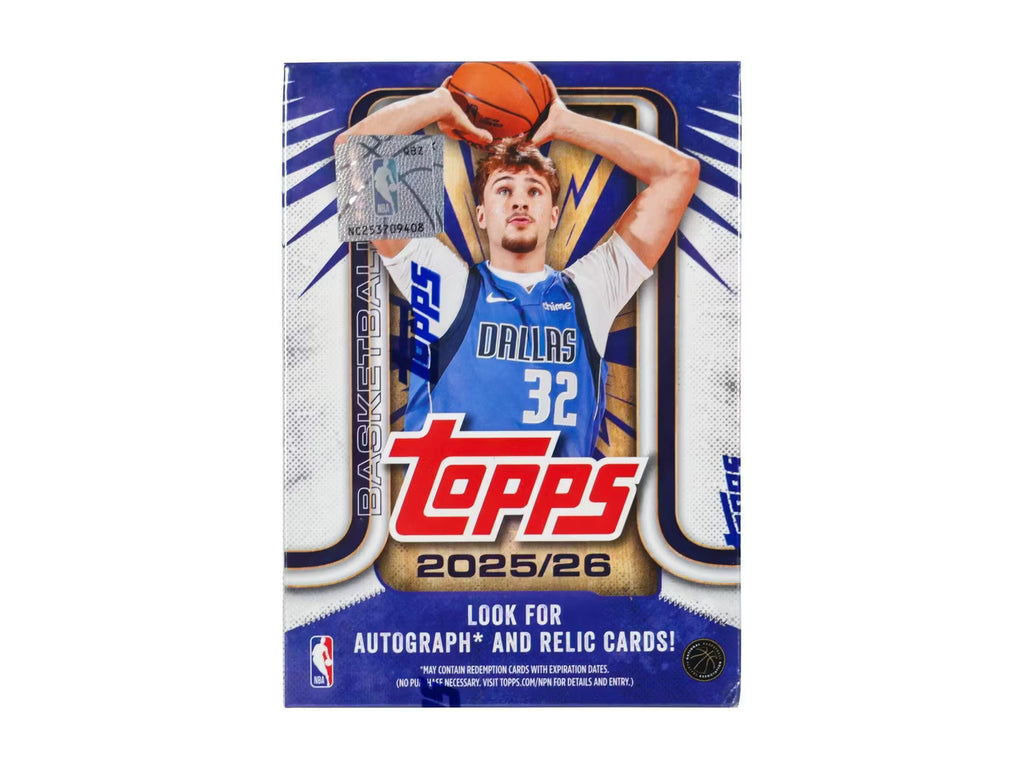 2025-26 Topps Basketball Blaster Trading Cards