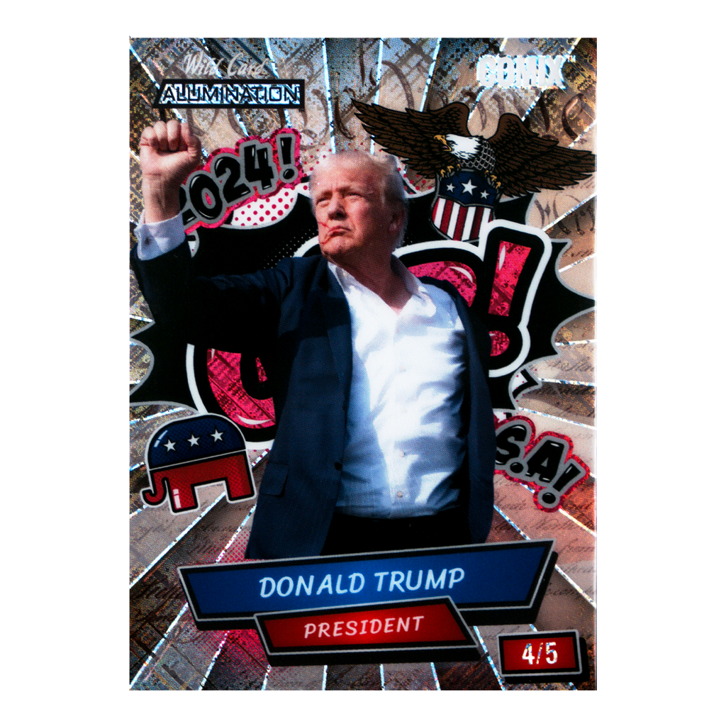 2024 Wild Card Alumination Trump Presidential Edition Breakers Brick Trading Cards