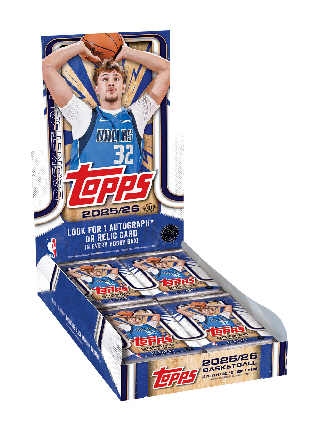 2025-26 Topps Basketball Hobby Trading Cards