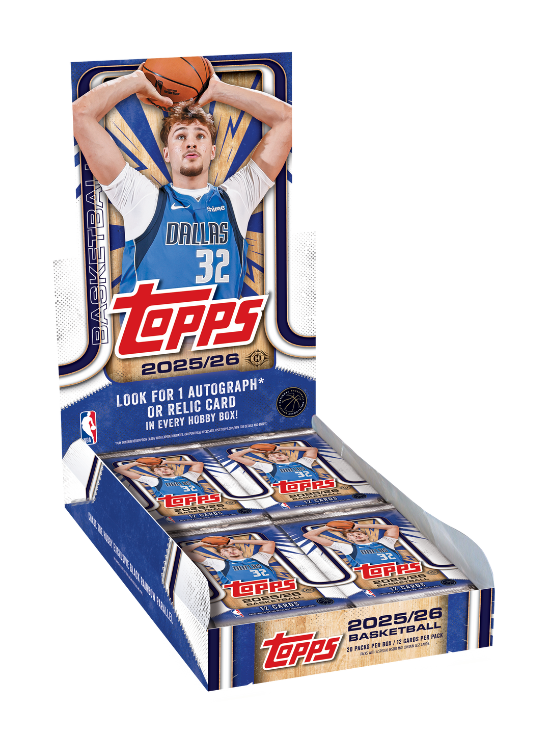 2025-26 Topps Basketball Hobby Trading Cards