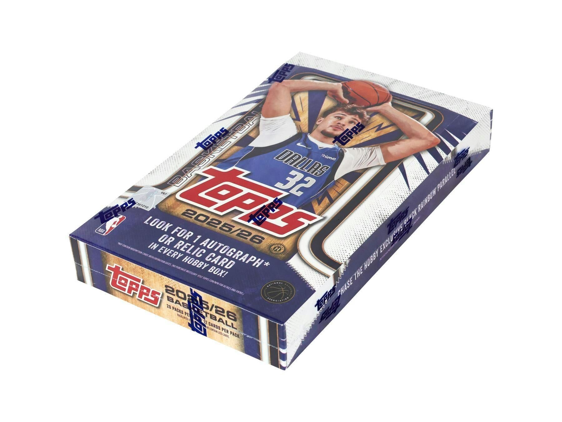 2025-26 Topps Basketball Hobby Trading Cards