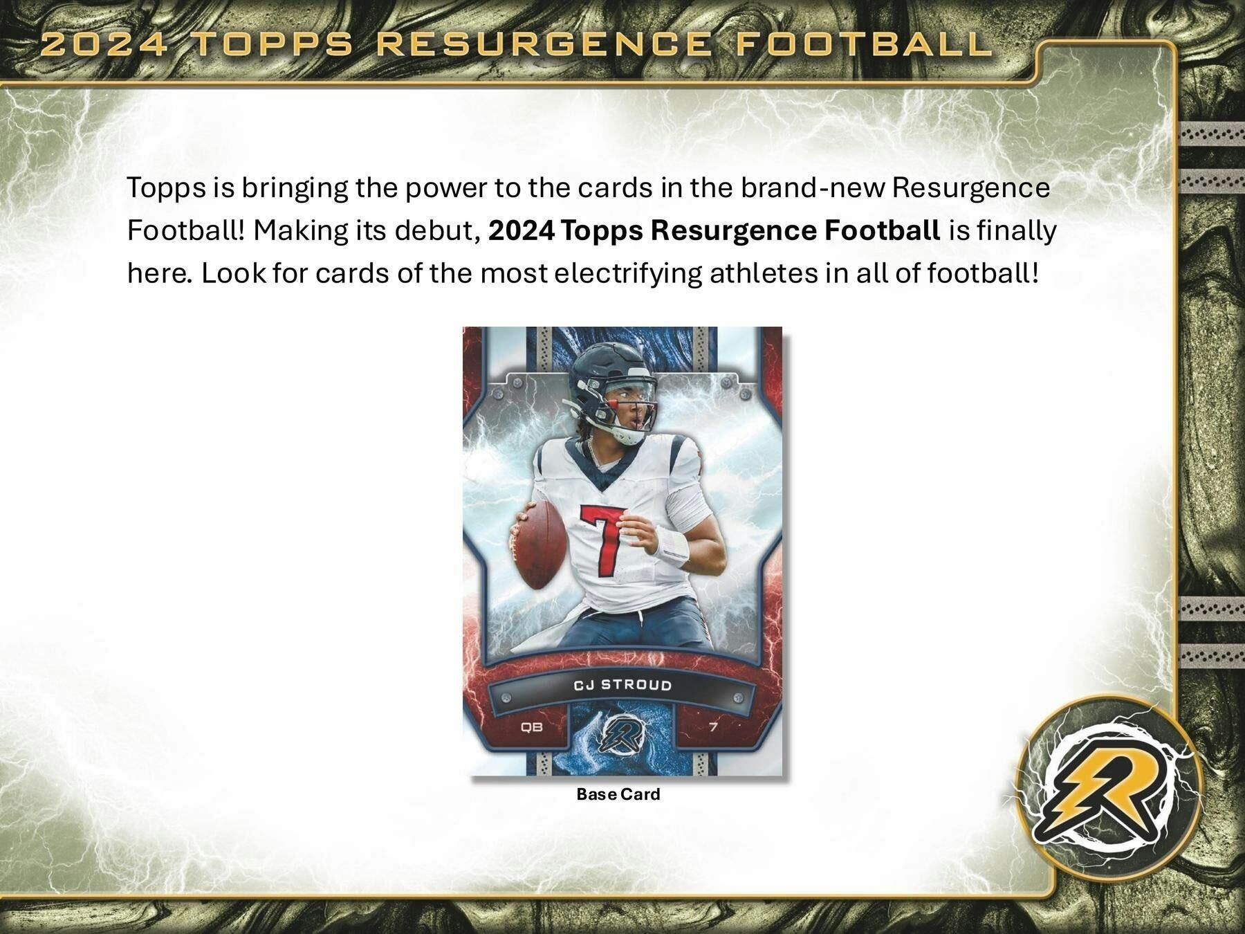 2024 Topps Resurgence Football Hobby Trading Cards
