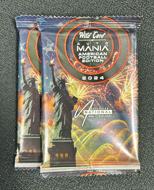 2-Pack 2024 Wild Card Auto Mania Multisport Trading Cards