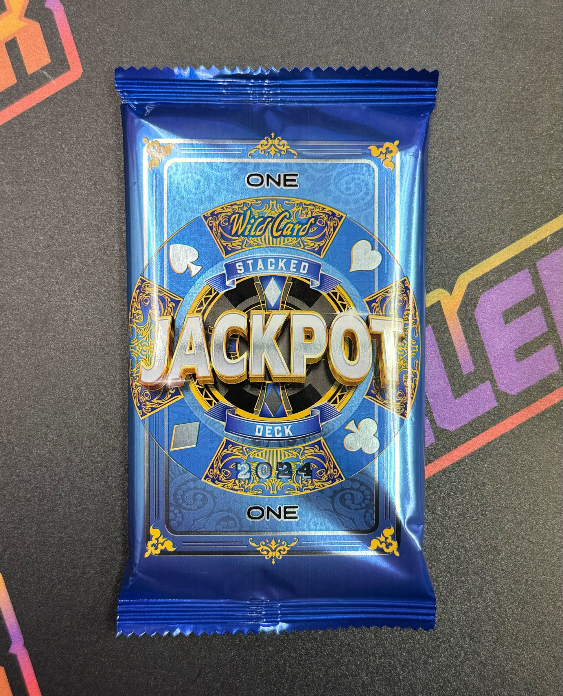 2024 Wild Card Stacked Deck Jackpot Football Pack Auction