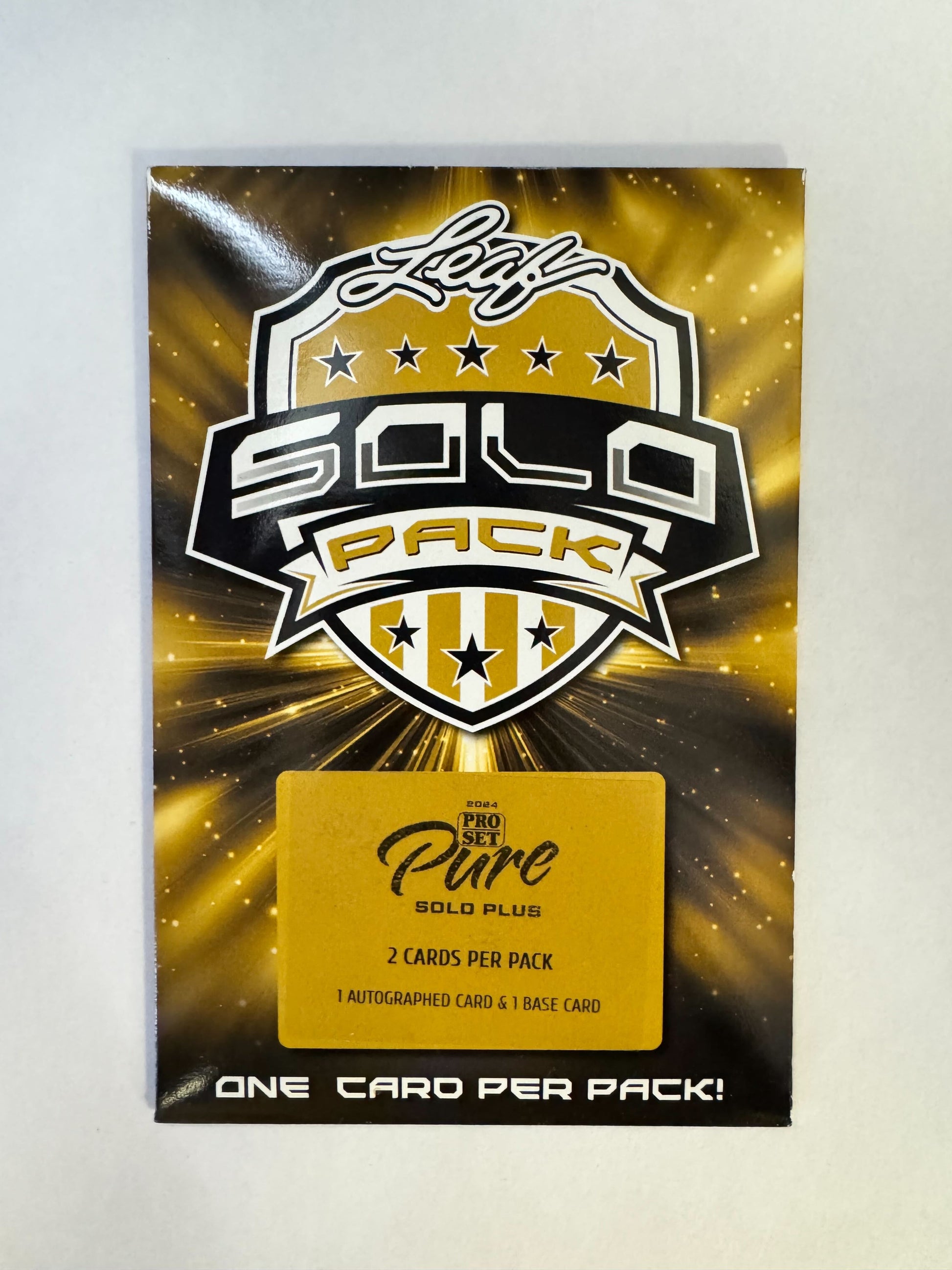 2024 Leaf Pro Set Pure Football Solo Trading Cards