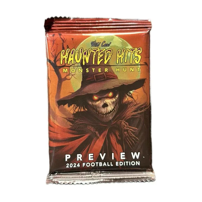 2024 Wild Card Football Haunted Hits Promo Trading Cards Auction