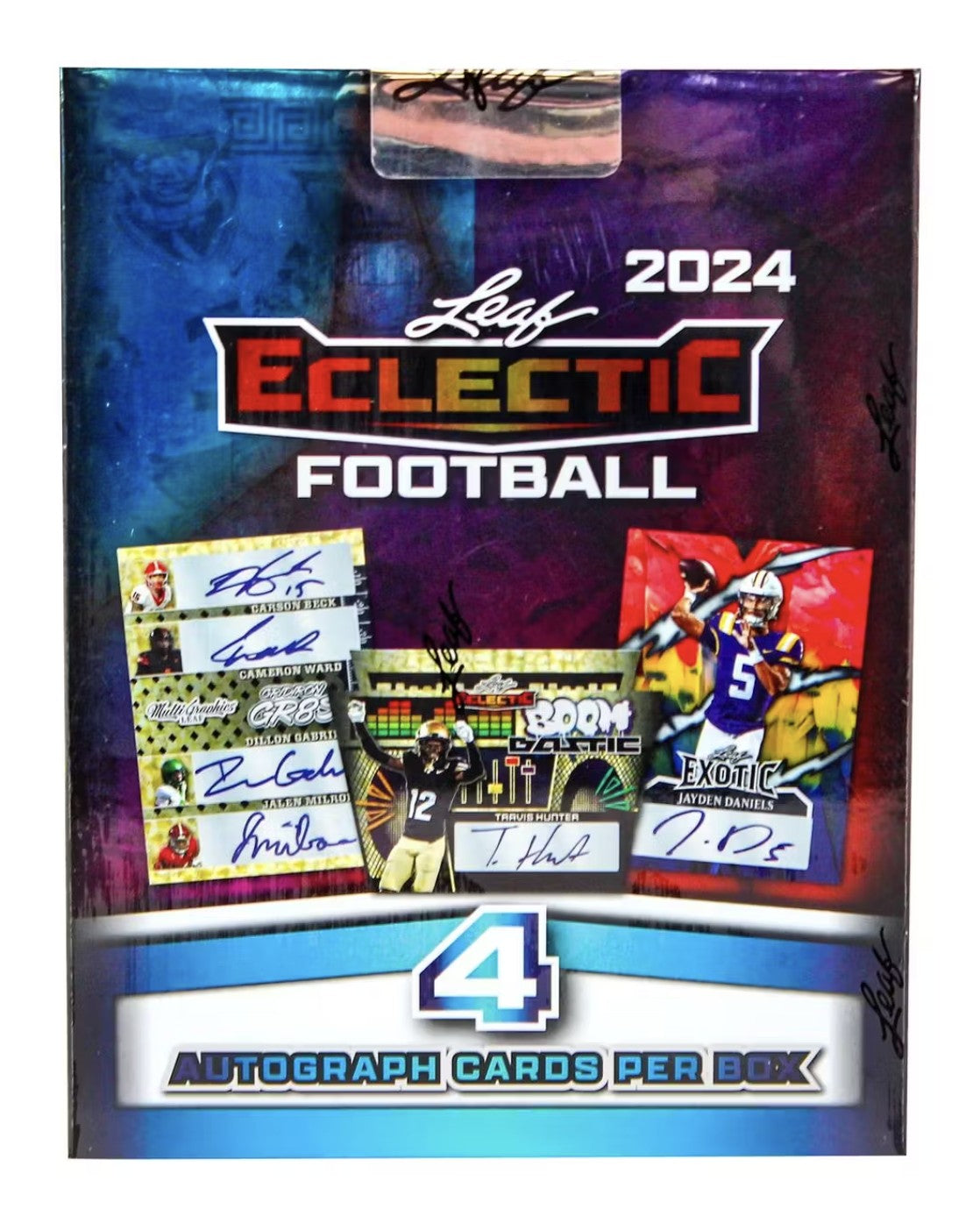 2024 Leaf Eclectic Football Hobby Trading Cards