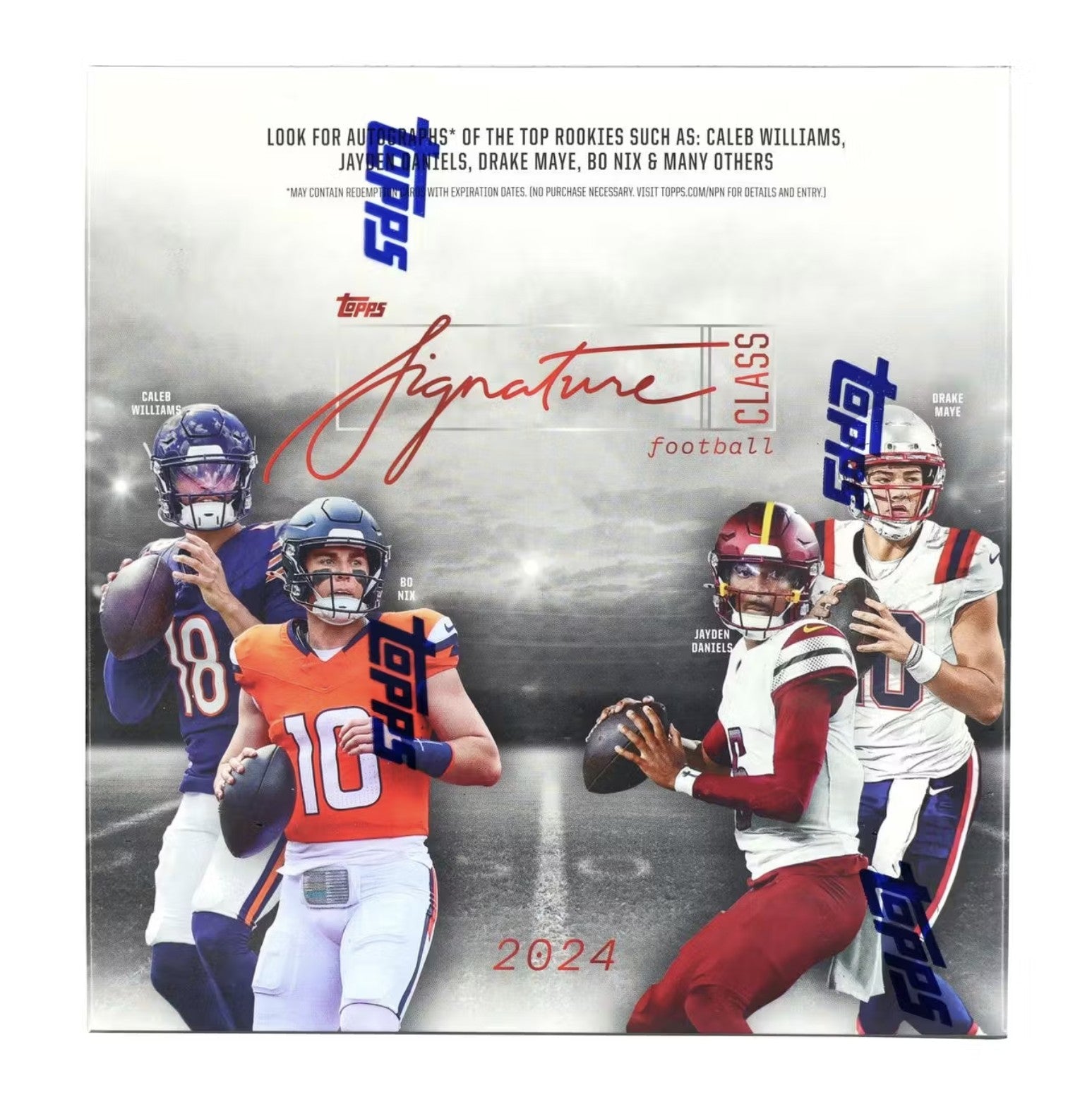 2024 Topps Signature Class Football Mega Trading Cards