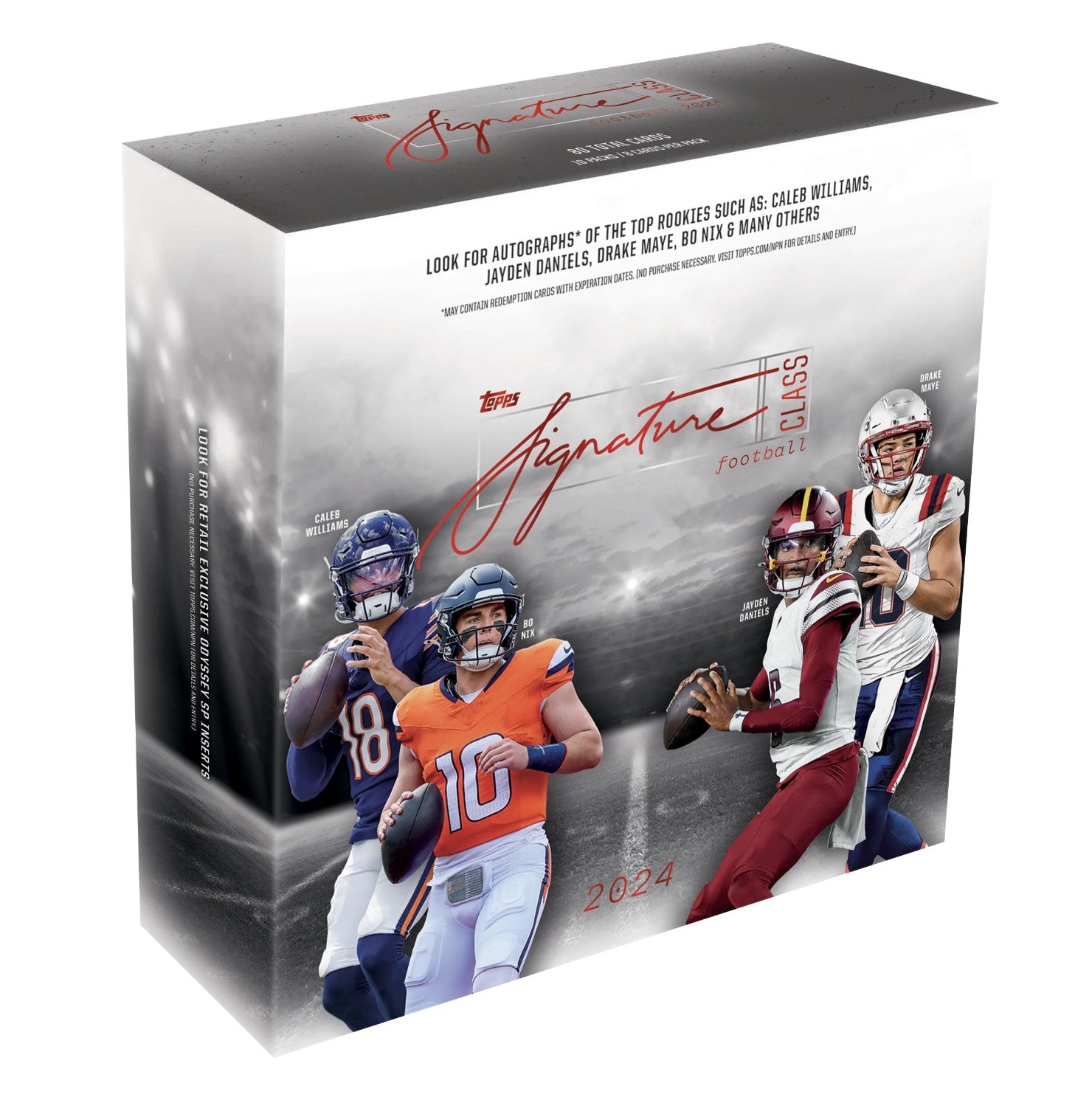 2024 Topps Signature Class Football Mega Trading Cards