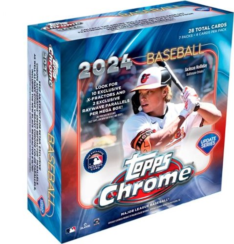Topps 2024 Topps Chrome Update Series Baseball Mega