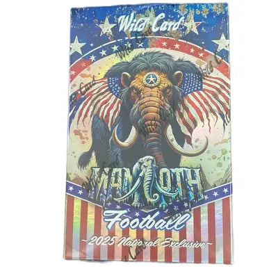 2025 Wild Card Football Americana Mammoth Trading Cards