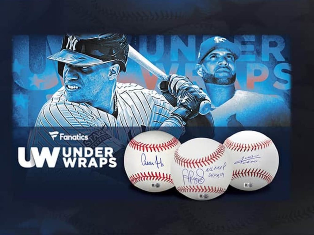 2024 Under Wraps Autographed Baseballs