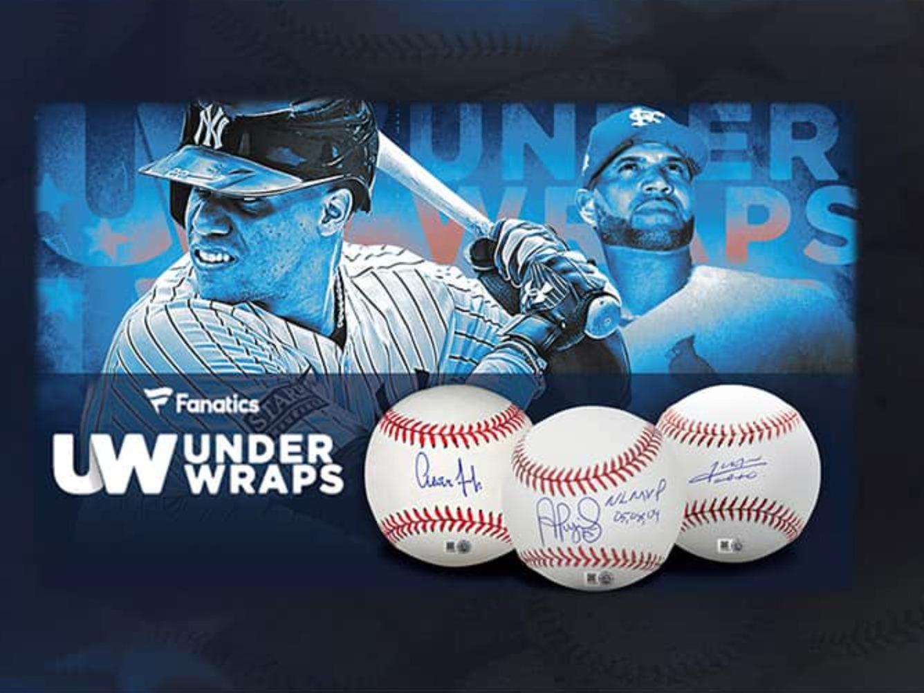 2024 Under Wraps Autographed Baseballs