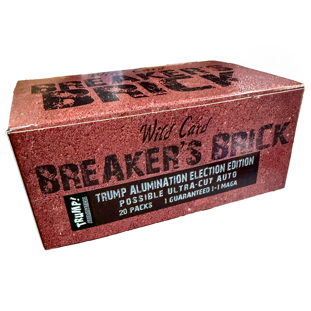 2024 Wild Card Alumination Trump Presidential Edition Breakers Brick Trading Cards