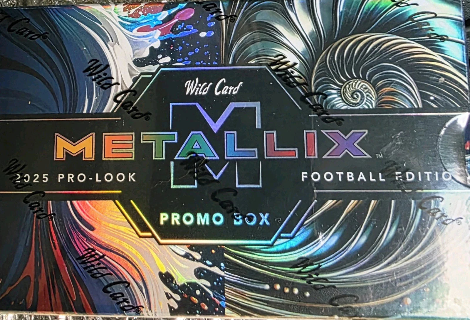 2025 Wild Card Metallix Pro-Look Football Promo Trading Cards