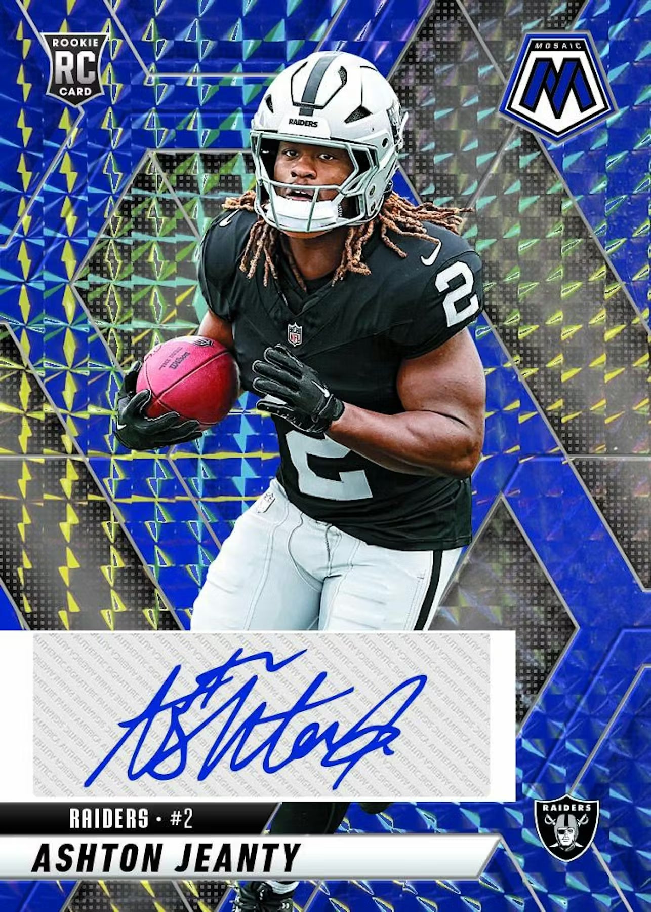 2025 Panini Mosaic Football Blaster Pack Auction