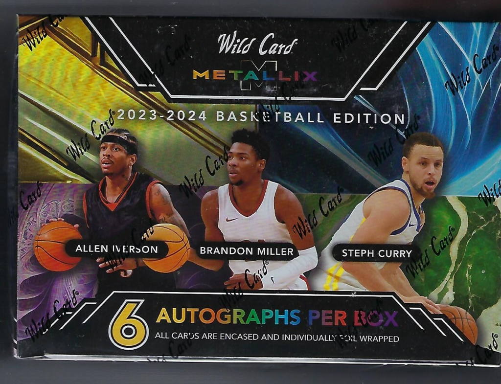 2023-24 Wild Card Metallix Basketball Hobby Trading Cards Pack Auction